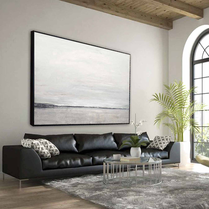 Clean Minimal Landscape Painting
