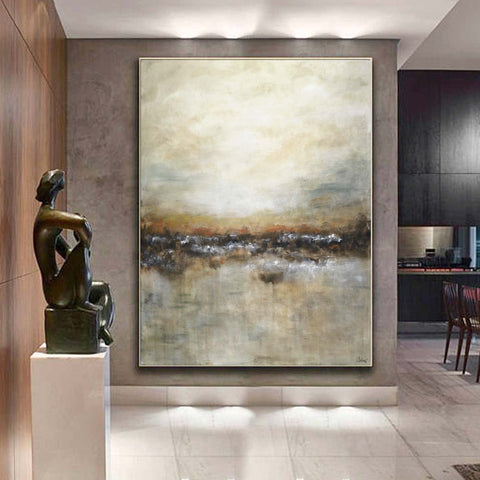 Earth Tones Abstract Paintings