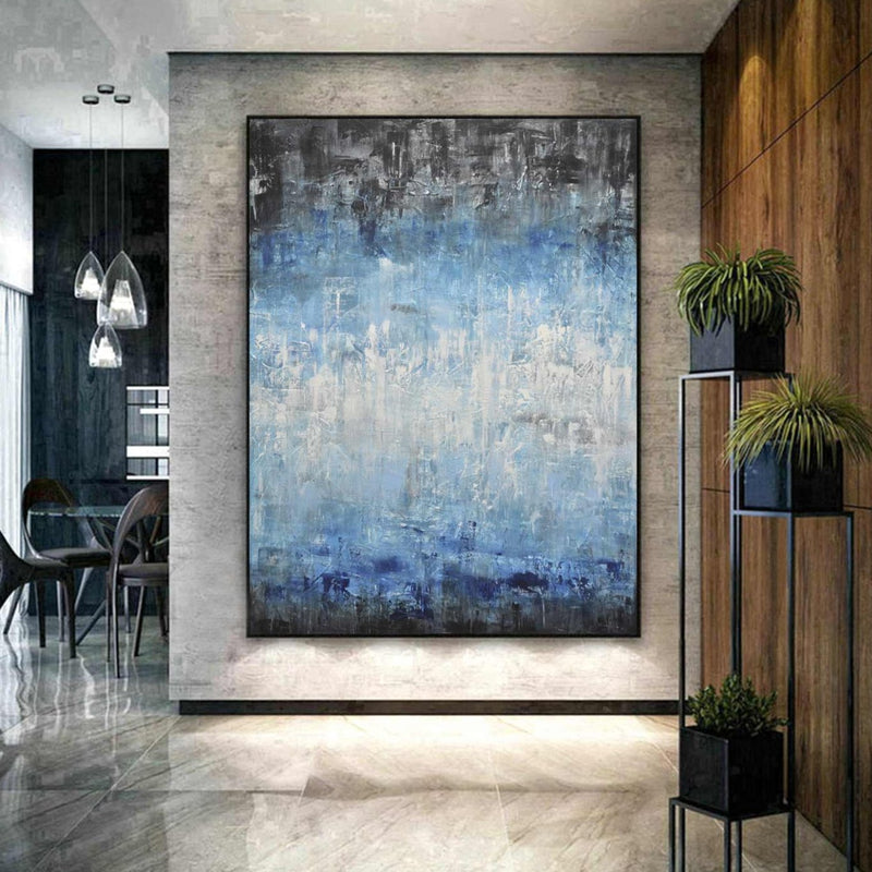 Oversized Abstract Artwork On Canvas