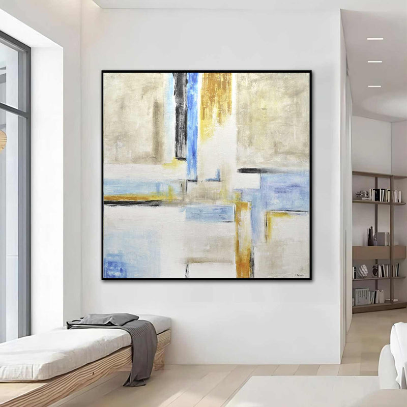 abstract painting 48 x 48 artwork