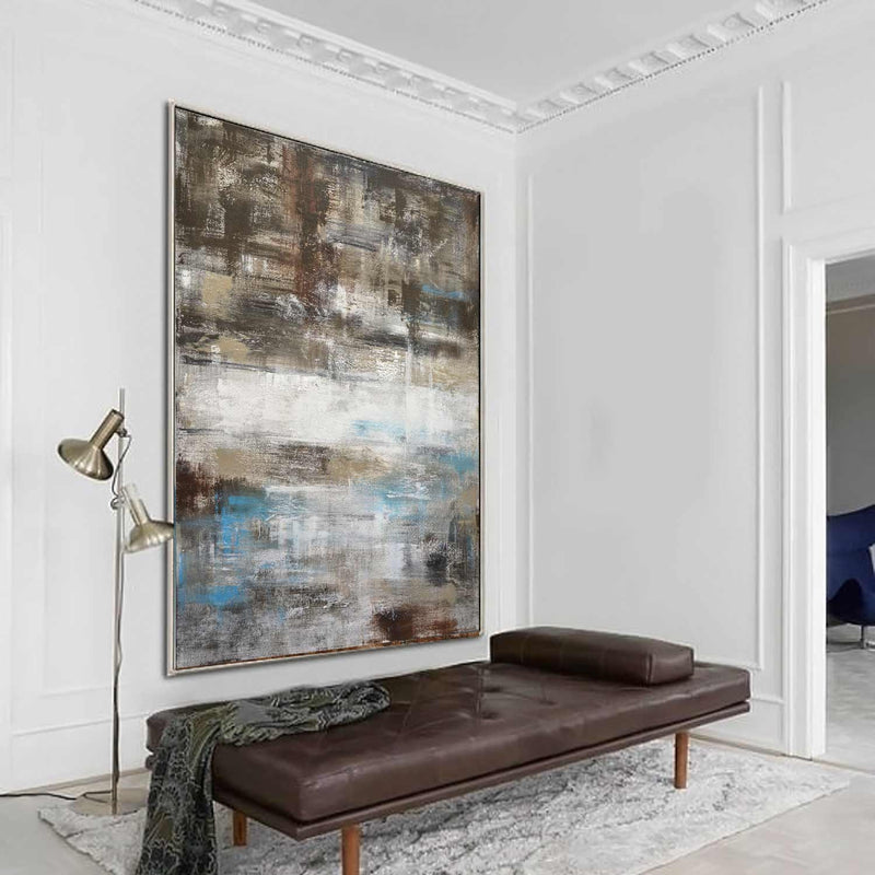 oversized abstract painting artwork