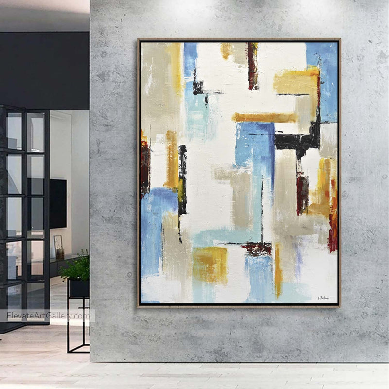 geometric abstract colorful