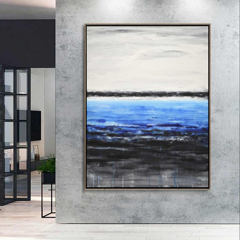 landscape Seascape Painting Best Affordable Art Hand Painted Vertical Custom Size