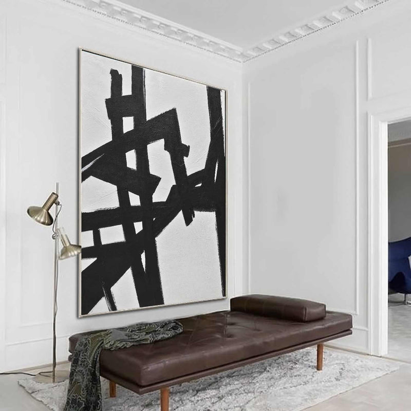 Geometric Painting Abstract Lines