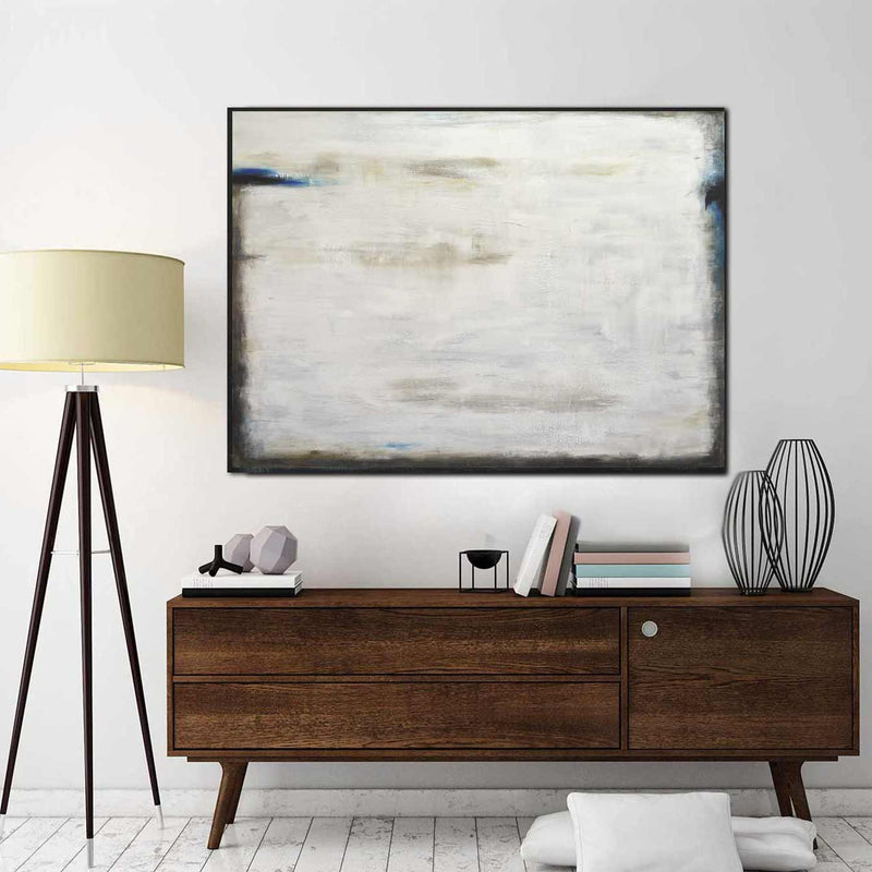 Light Minimalist Rectangular Painting