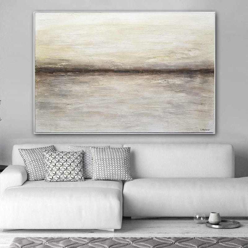 minimal painting clean and quiet