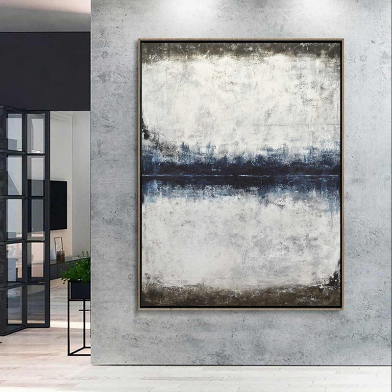 modern painting vertical wall art