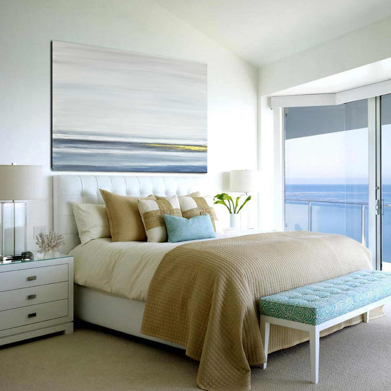 seascape soft quiet painting
