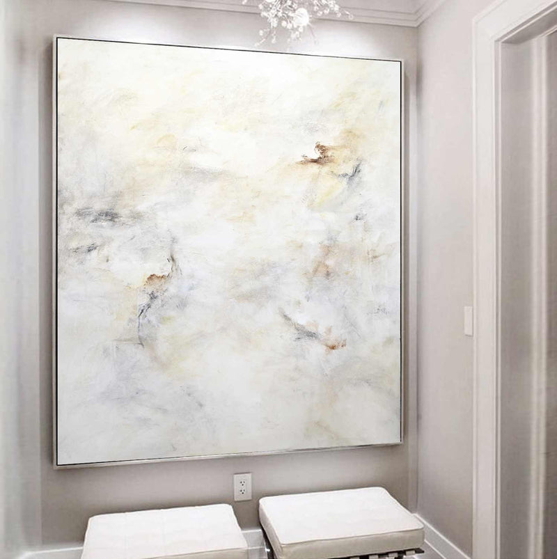 square neutral colors loft style art