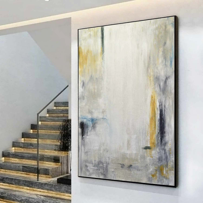vertical large art for decor