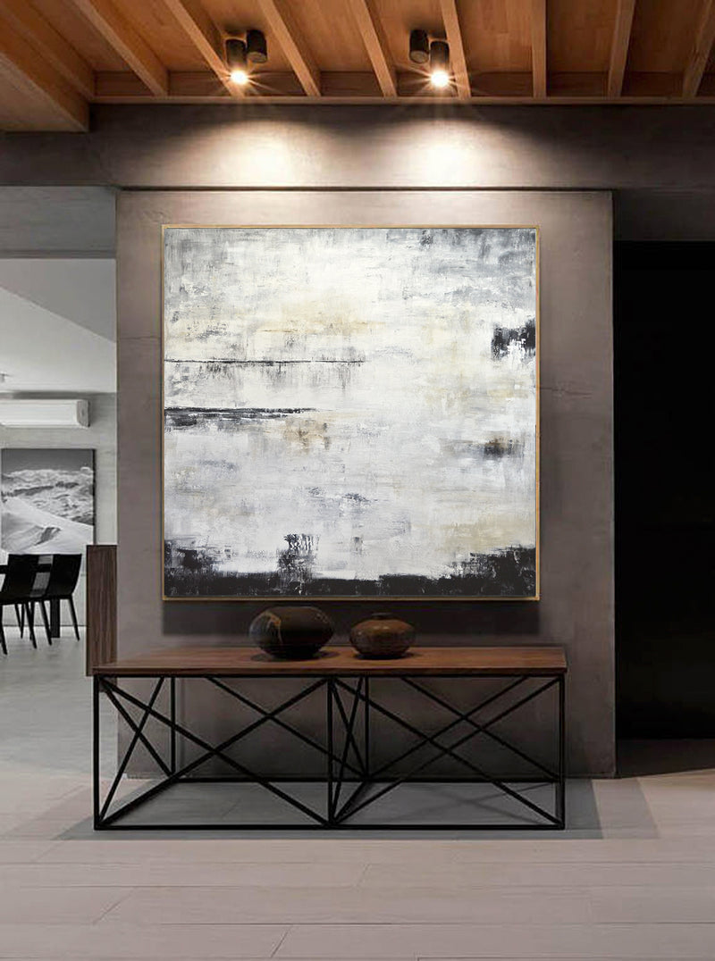 large abstract painting modern art
