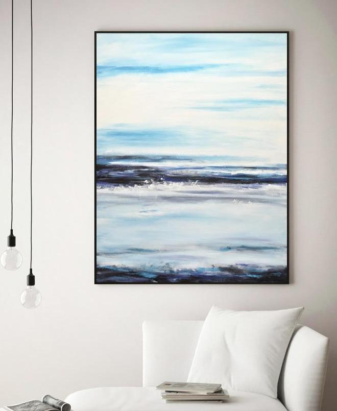 large abstract oil painting landscape beiboerfineart.com