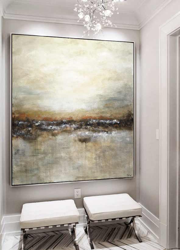 large landscape artwork painting