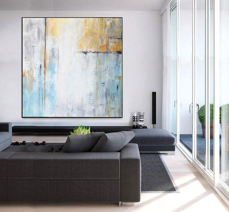 modern Modern Contemporary Abstract Original Painting Giant Drip Art