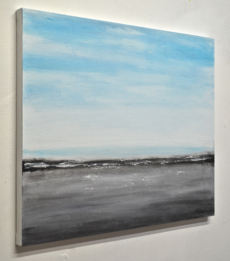 "Open Skies" Landscape painting abstract artwork