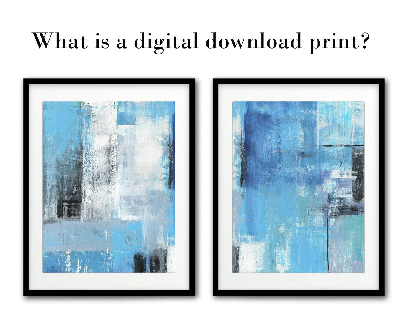 What is a digital download print?