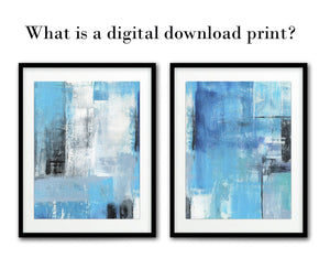 What is a digital download print?