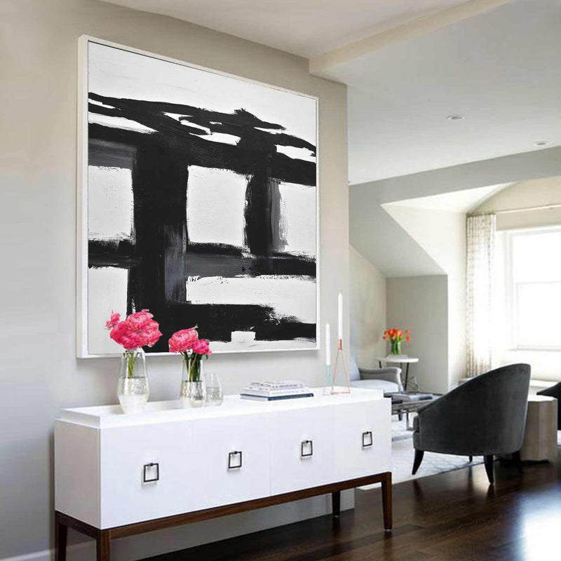 48x48 elevate minimalist painting