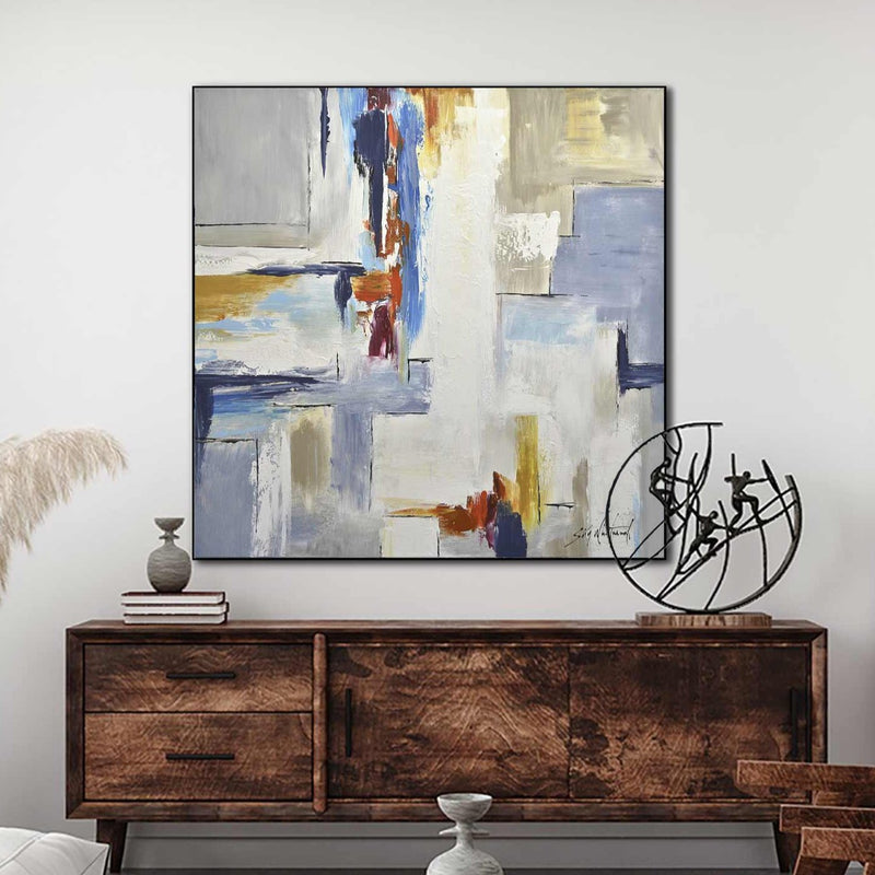 Abstract High End Painting Geometric