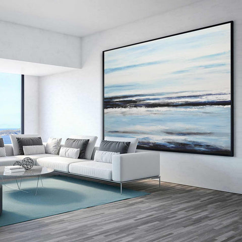 Horizontal Abstract Paintings