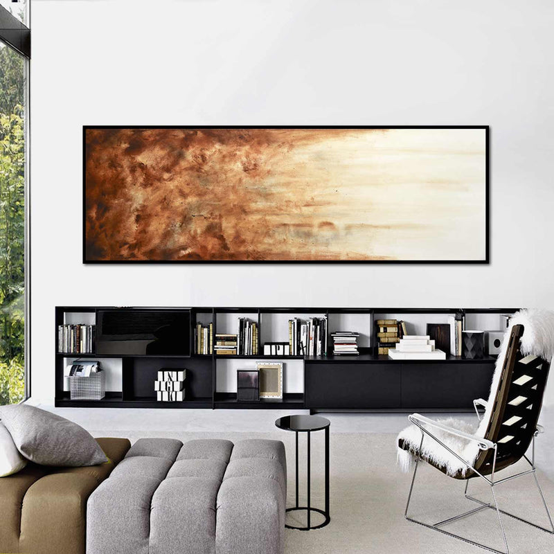 Large Panoramic Oil Painting