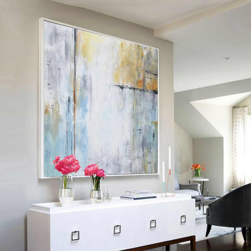 Modern Contemporary Abstract Original Painting Giant Drip Art 