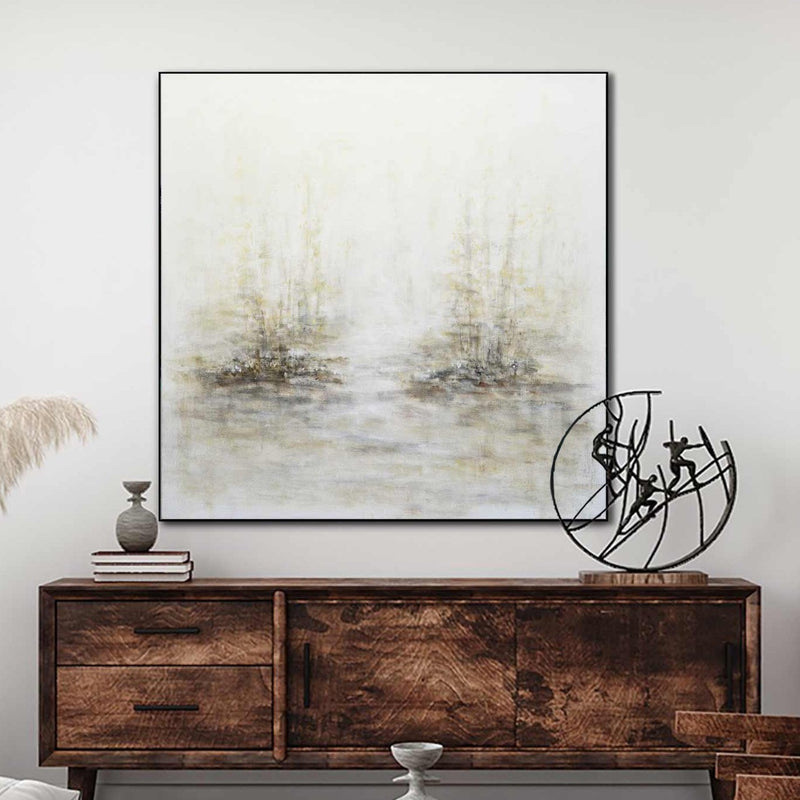 Nature Abstract Wall Painting For Livingroom Modern Interior