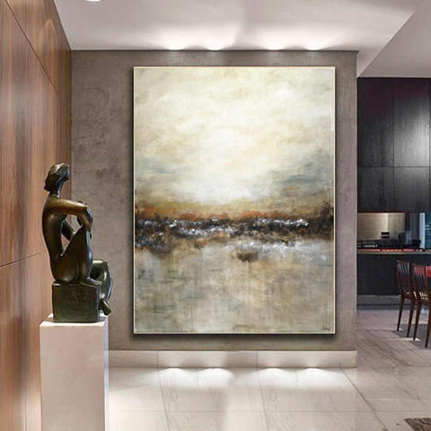 Earth Tones Abstract Paintings