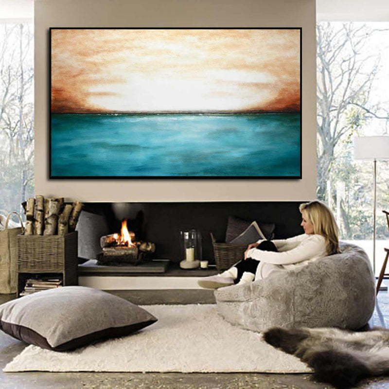 Coastal art Beautiful Painting For Dining Room