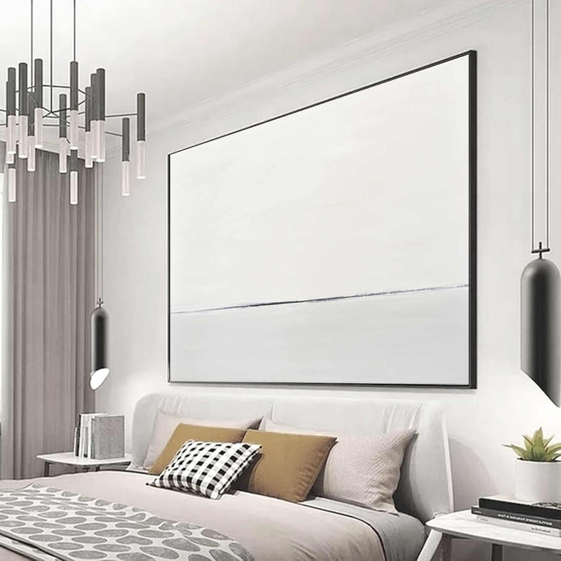 White Painting Horizon Line Best Selling Art