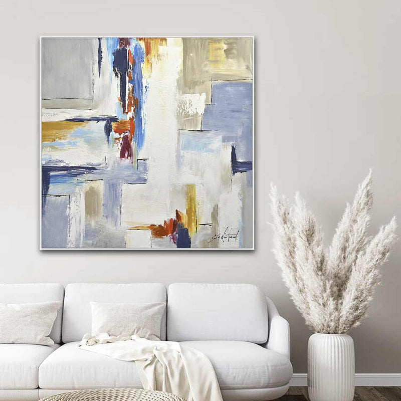 Abstract High End Painting Geometric