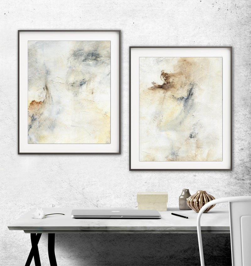 digital download print abstract set of 2 wall art diptych