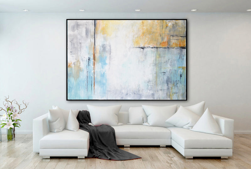 XXL wallart abstract painting interior design gallery