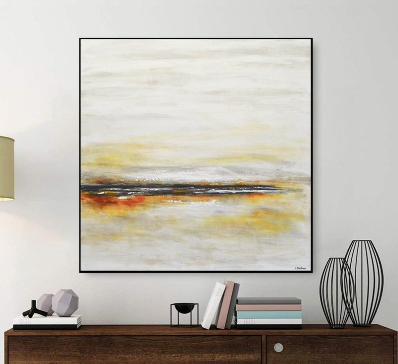 landscape minimalist painting abstract